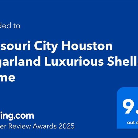 Missouri City Houston Sugarland Luxurious Shella Home Exterior foto